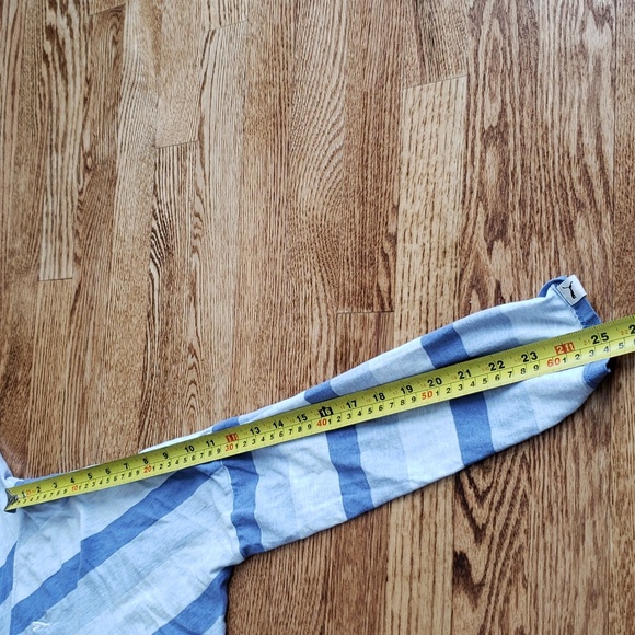 (M) Puma Oversized Lightweight Striped Sweatshirt Athleisure Running Streetwear - Picture 6 of 8